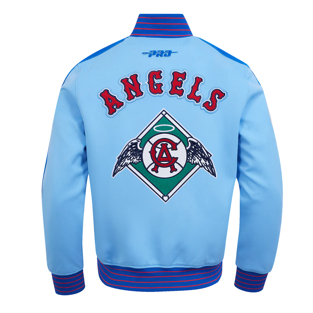 Pro Standard Los Angeles Angels Cooperstown Pro Game Day Double Knit Jacket