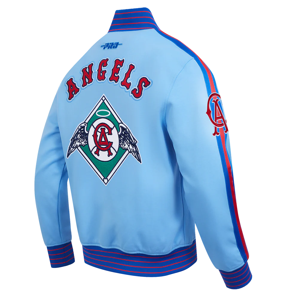 Pro Standard Los Angeles Angels Cooperstown Pro Game Day Double Knit Jacket