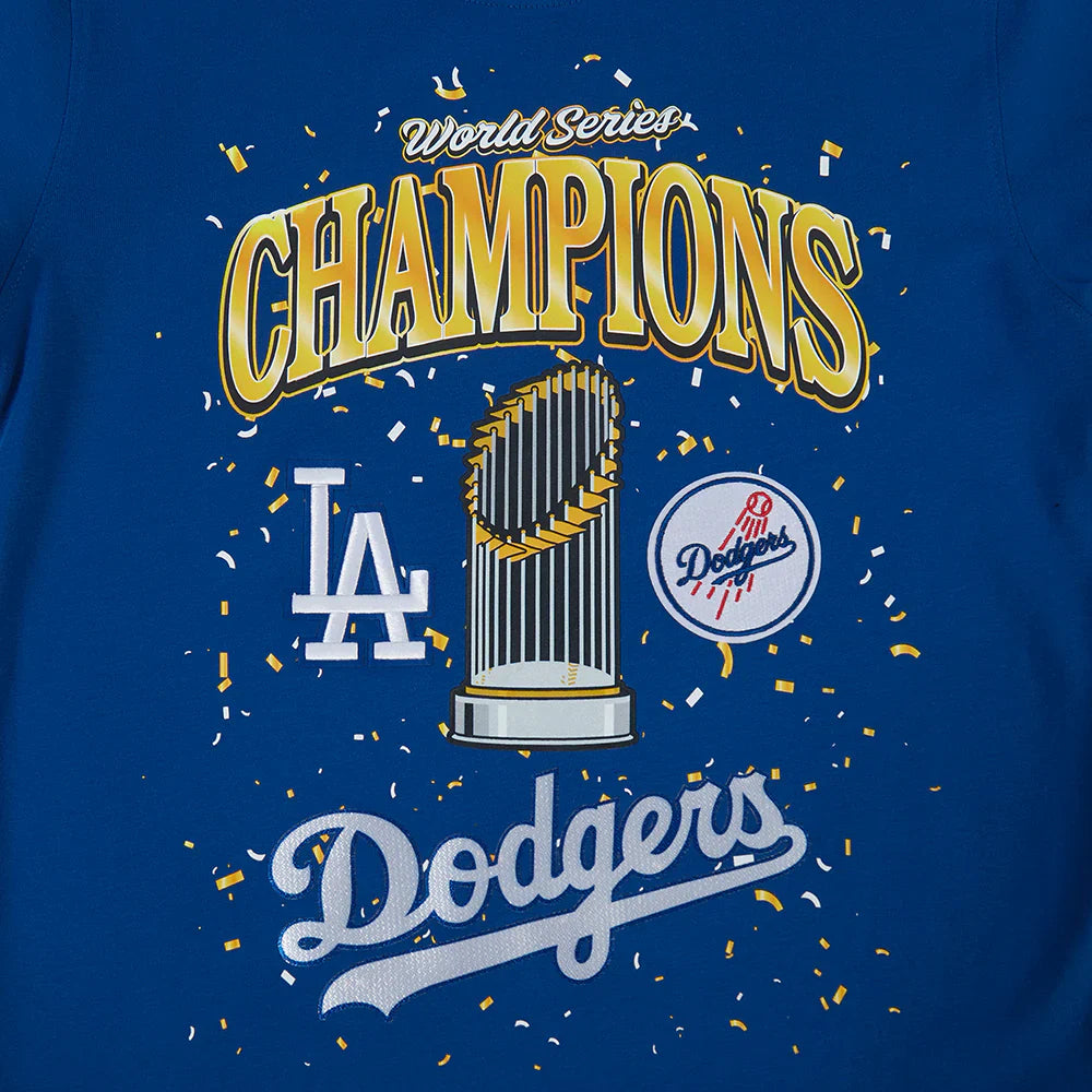 Pro Standard Los Angeles Dodgers 2025 World Series Champions Blue Tee