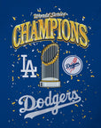 Pro Standard Los Angeles Dodgers 2025 World Series Champions Blue Tee