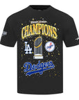 Pro Standard Los Angeles Dodgers 2025 World Series Champions Black Tee