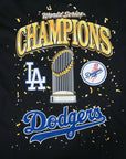 Pro Standard Los Angeles Dodgers 2025 World Series Champions Black Tee