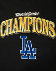 Pro Standard Los Angeles Dodgers 2025 World Series Champions Drop Shoulder Black Hoody
