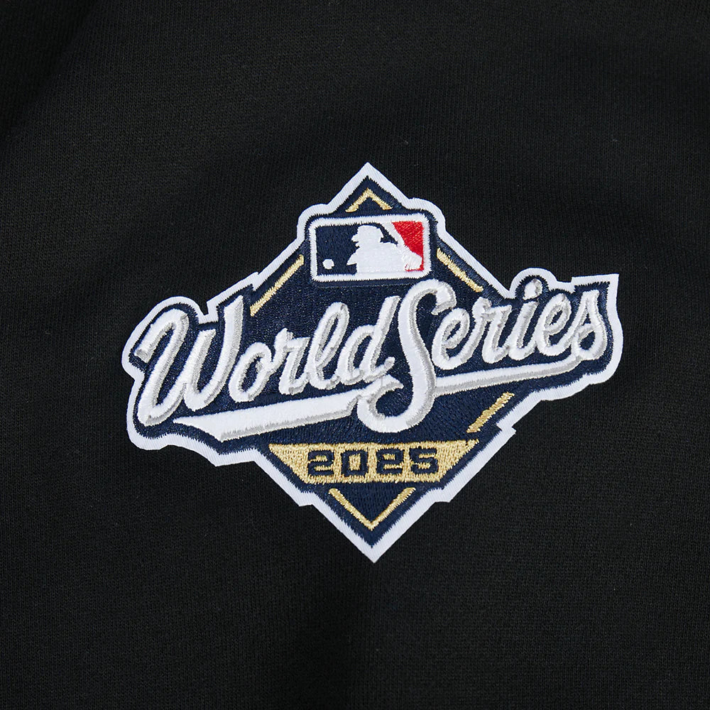 Pro Standard Los Angeles Dodgers 2025 World Series Champions Drop Shoulder Black Hoody