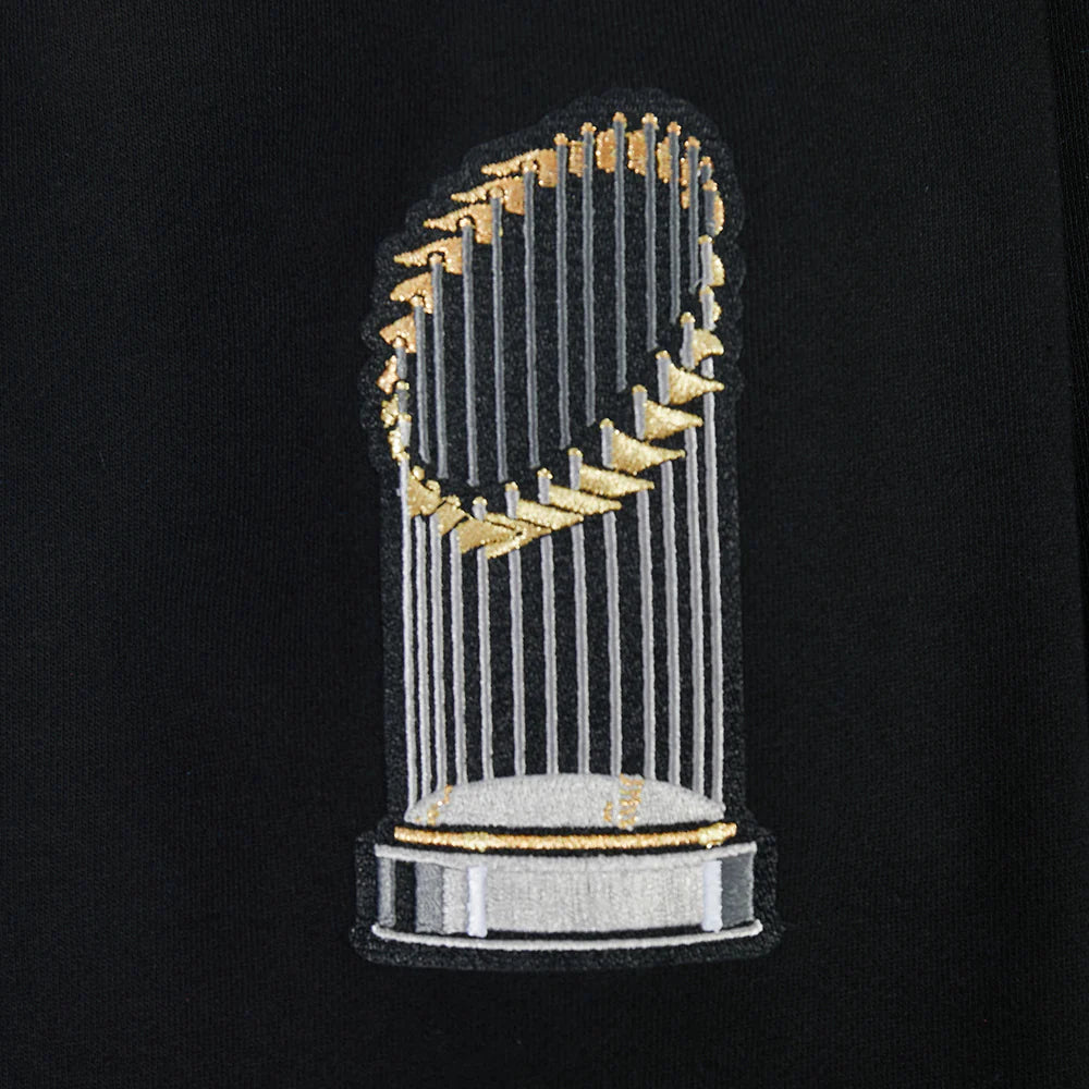 Pro Standard Los Angeles Dodgers 2025 World Series Champions Drop Shoulder Black Hoody