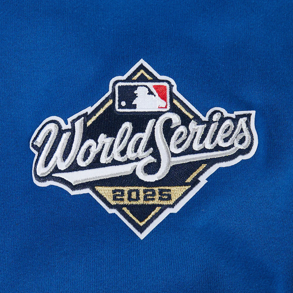 Pro Standard Los Angeles Dodgers 2025 World Series Champions Drop Shoulder Blue Hoody