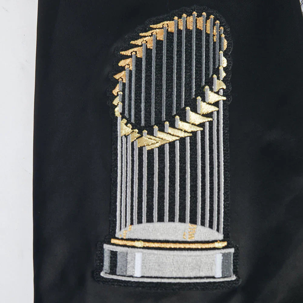 Pro Standard Los Angeles Dodgers 2025 World Series Champions Satin Black Jacket