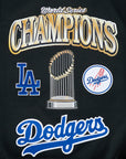 Pro Standard Los Angeles Dodgers 2025 World Series Champions Black Wool Varsity Jacket