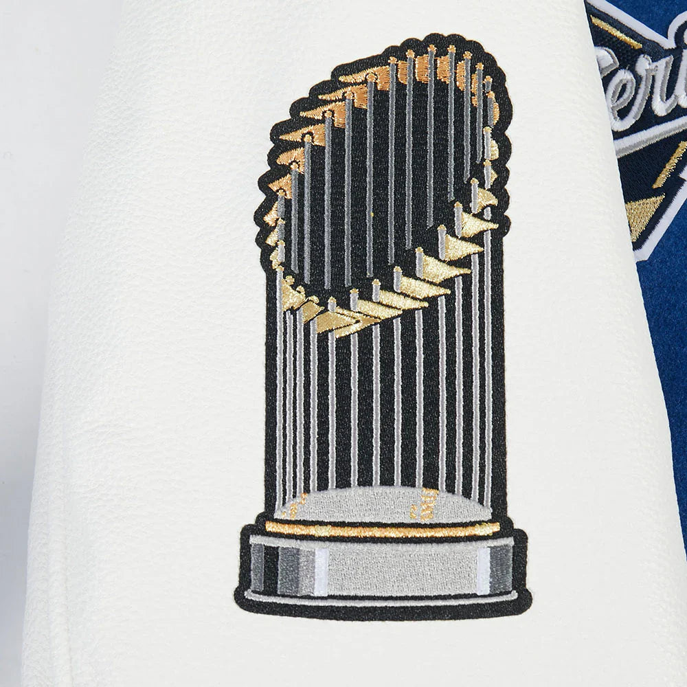 Pro Standard Los Angeles Dodgers 2025 World Series Champions Blue Wool Varsity Jacket