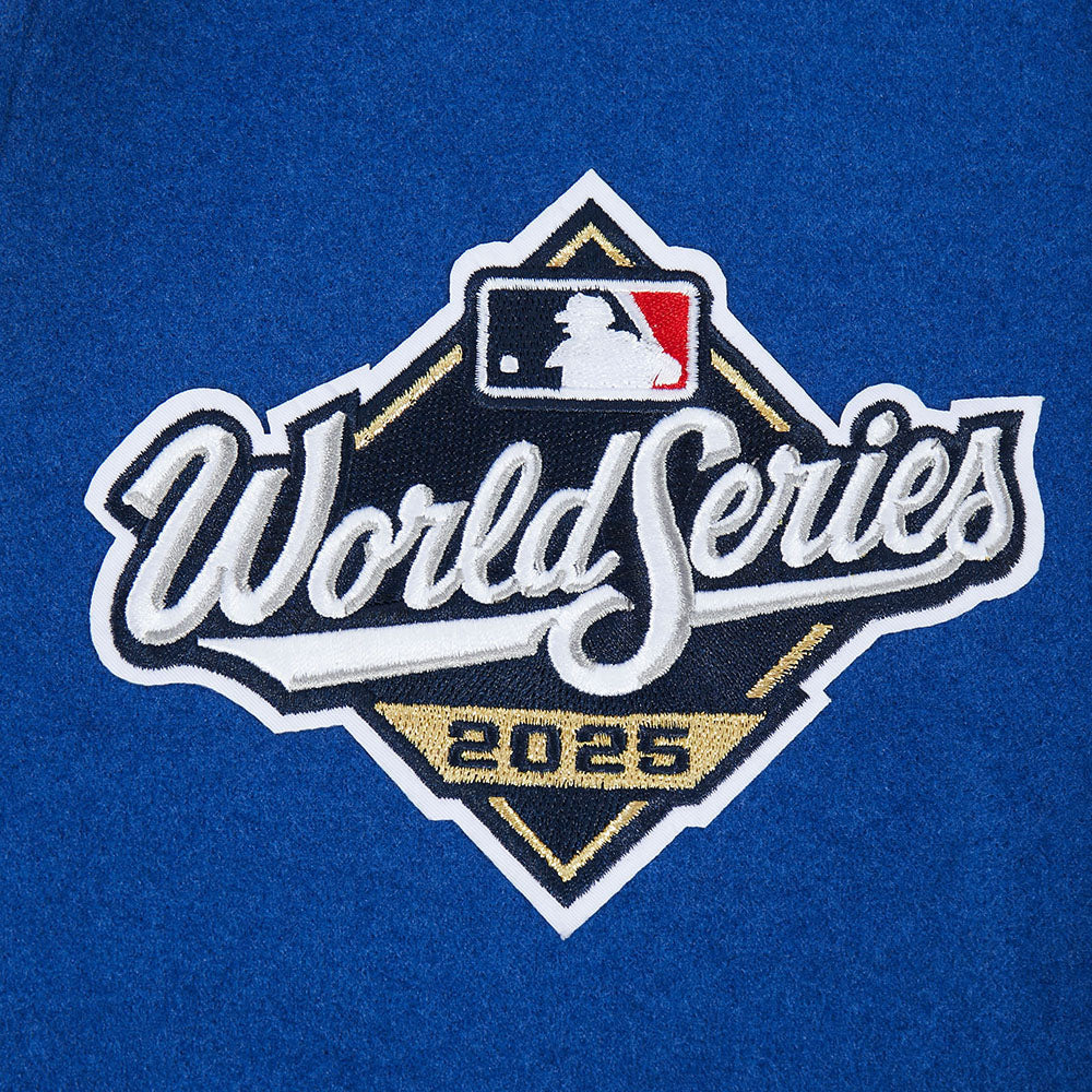Pro Standard Los Angeles Dodgers 2025 World Series Champions Blue Wool Varsity Jacket