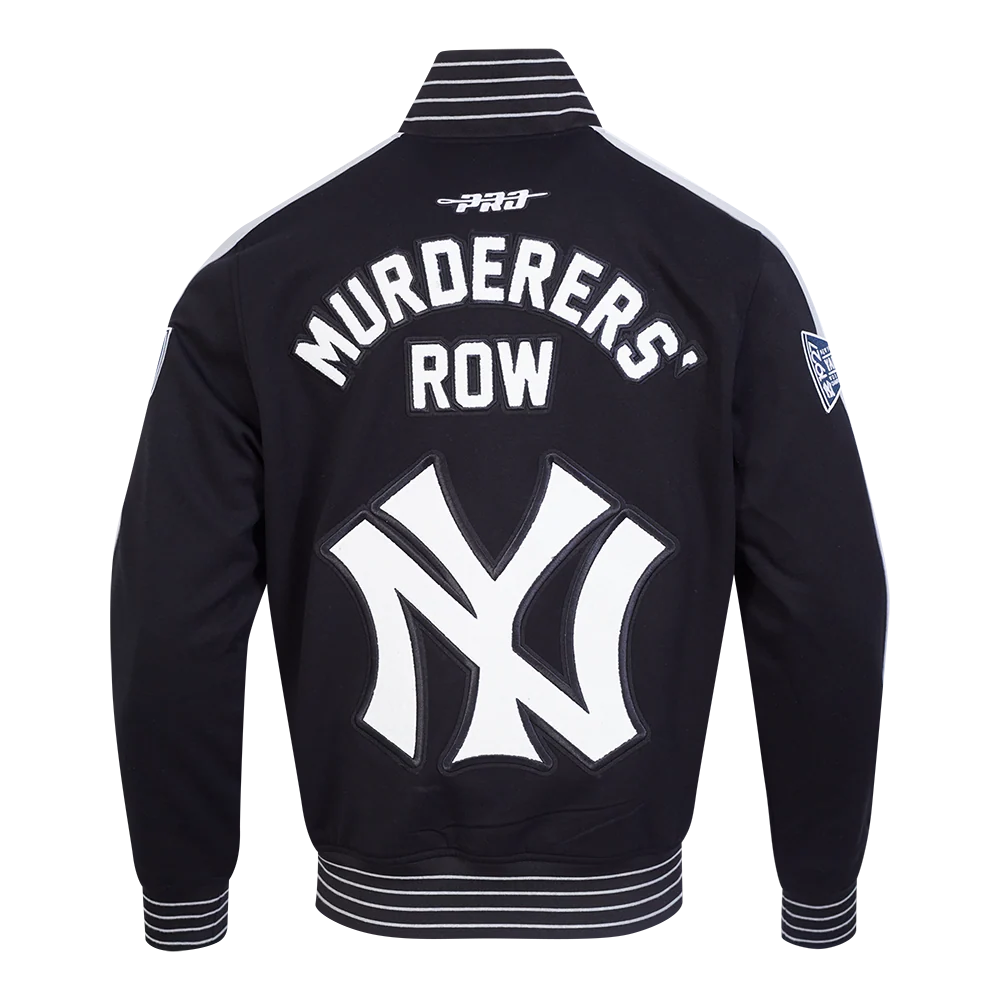 Pro Standard New York Yankees Pro Game Day Double Knit Black Jacket