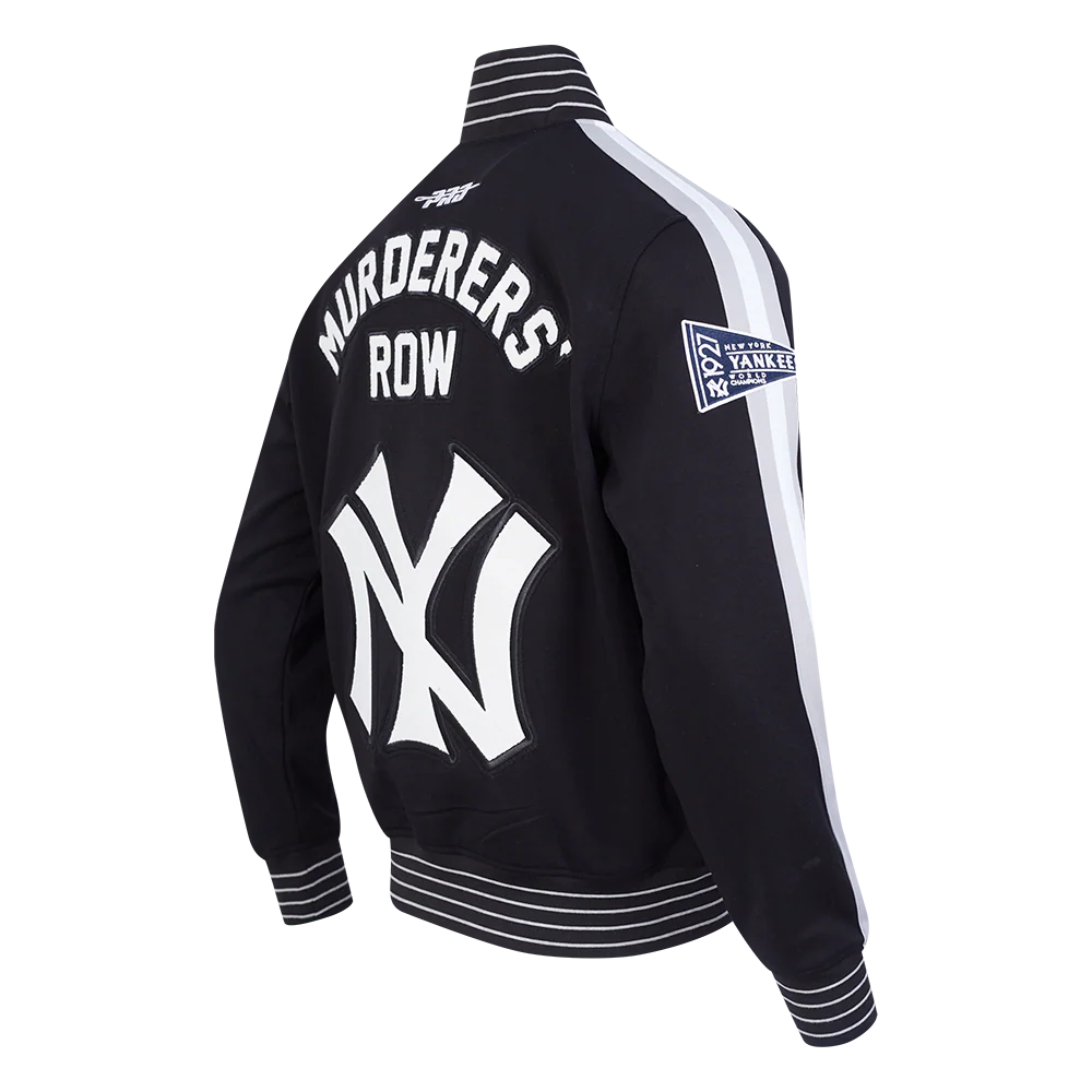Pro Standard New York Yankees Pro Game Day Double Knit Black Jacket