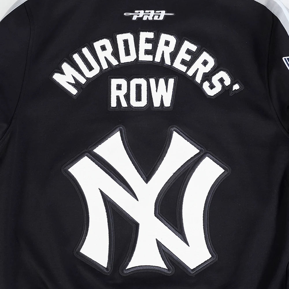 Pro Standard New York Yankees Pro Game Day Double Knit Black Jacket