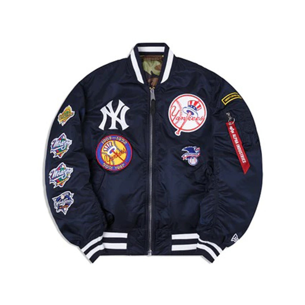 New Era X Alpha Industries New York Yankees Bomber Jacket