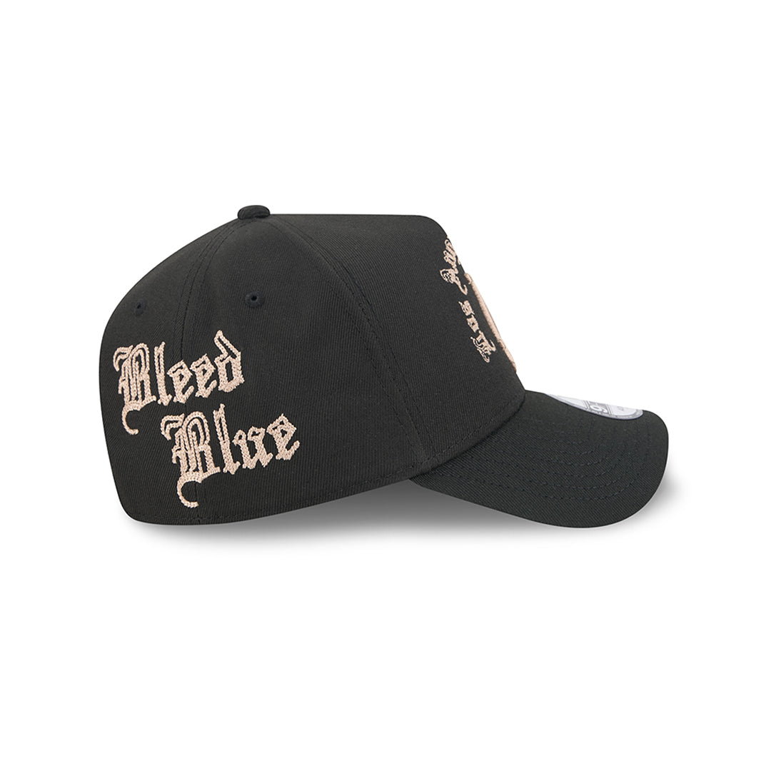 Los Angeles Dodgers Bleeding Dodger Blue Heritage SP 9Forty A-Frame Snapback