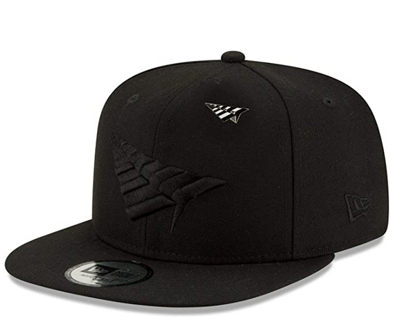 Paper Planes Blacked Out Black On Black Snapback