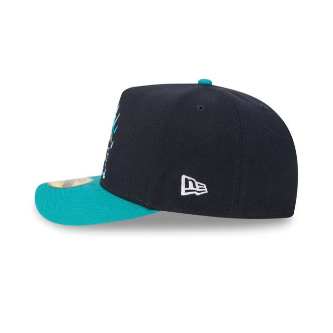 Seattle Mariners Cartoon Team Color 9Fifty A-Frame Snapback