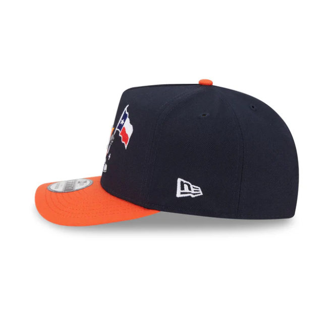 Houston Astros Cartoon Team Color 9Fifty A-Frame Snapback