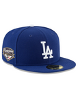 Los Angeles Dodgers 2025 World Series Champions Side Patch Team Color 59Fifty Fitted