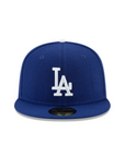 Los Angeles Dodgers Back-to-Back 2024-2025 World Series Champions Old English Side Patch 59Fifty Fitted