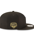 Los Angeles Dodgers Black On Black Gold 2025 World Series Champions Side Patch 9Fifty Snapback