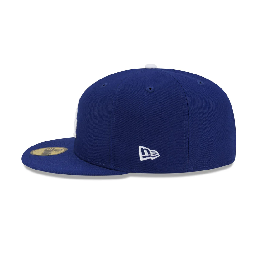Los Angeles Dodgers 2025 World Series Champions Side Patch Team Color 59Fifty Fitted