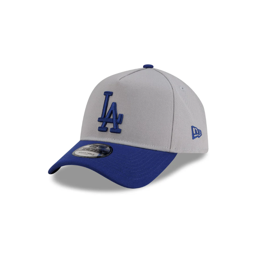Los Angeles Dodgers Gray Royal 2 Tone 2025 World Series Champions SP 9Forty A-Frame Snapback