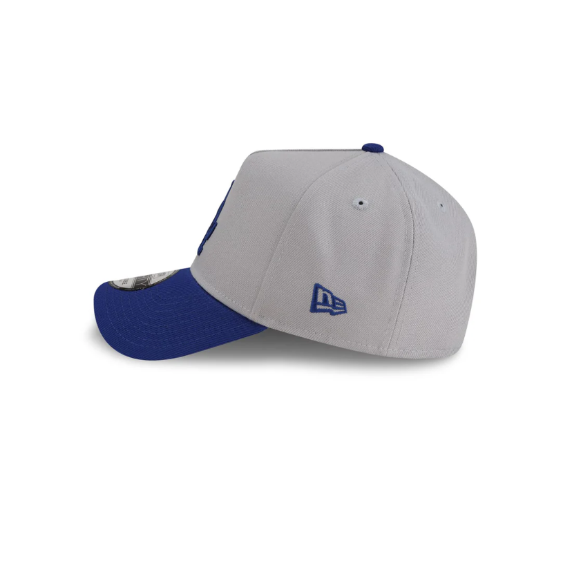 Los Angeles Dodgers Gray Royal 2 Tone 2025 World Series Champions SP 9Forty A-Frame Snapback