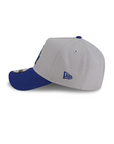 Los Angeles Dodgers Gray Royal 2 Tone 2025 World Series Champions SP 9Forty A-Frame Snapback