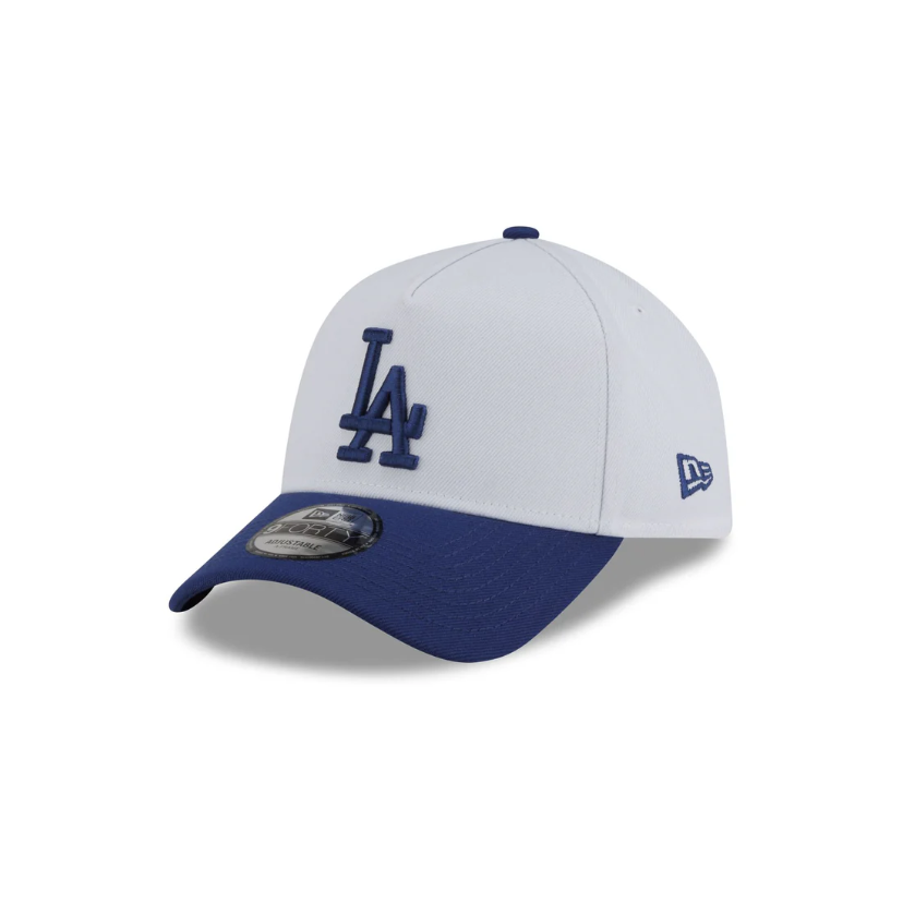 Los Angeles Dodgers White Royal 2 Tone 2025 World Series Champions SP 9Forty A-Frame Snapback