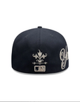 New York Yankees Navy Wordmark Script 59Fifty Fitted