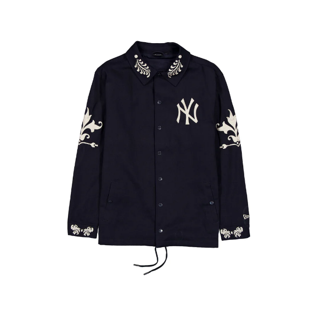 New Era New York Yankees Western Script Coaches Jacket