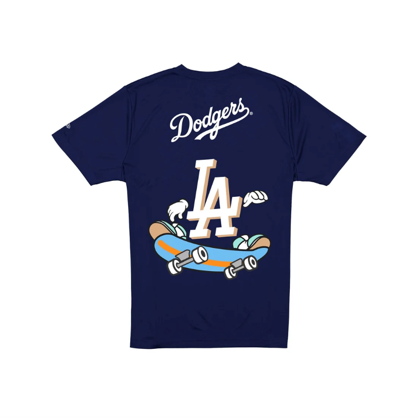 New Era Los Angeles Dodgers Royal Cartoon Tee