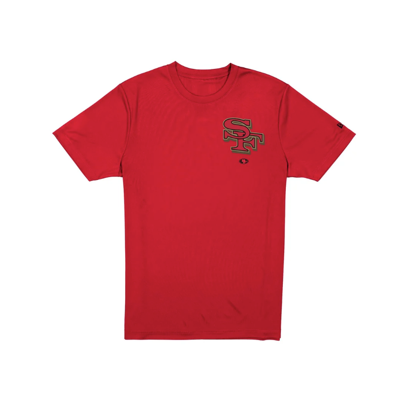 New Era San Francisco 49ers Red Cartoon Tee