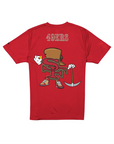 New Era San Francisco 49ers Red Cartoon Tee
