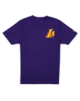 New Era Los Angeles Lakers Purple Cartoon Tee