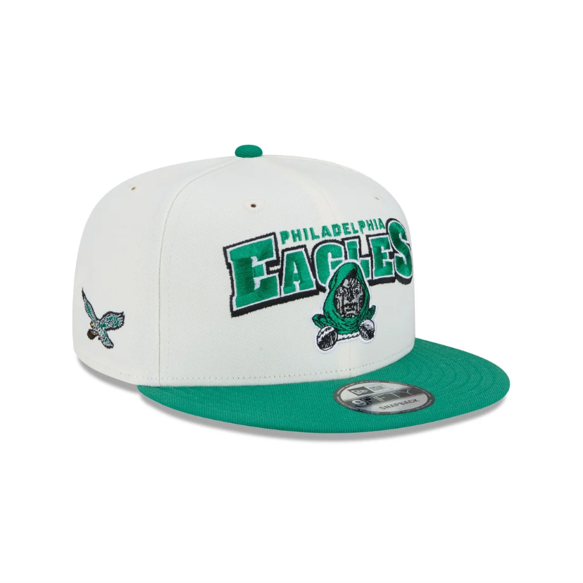 Philadelphia Eagles Chrome Team Color Disney 9Fifty Snapback