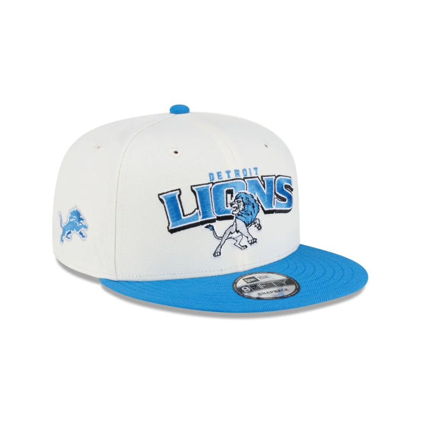 Detroit Lions Chrome Team Color Disney 9Fifty Snapback