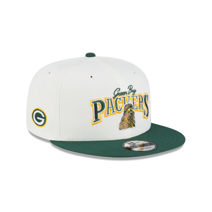 Green Bay Packers Chrome Team Color Disney 9Fifty Snapback