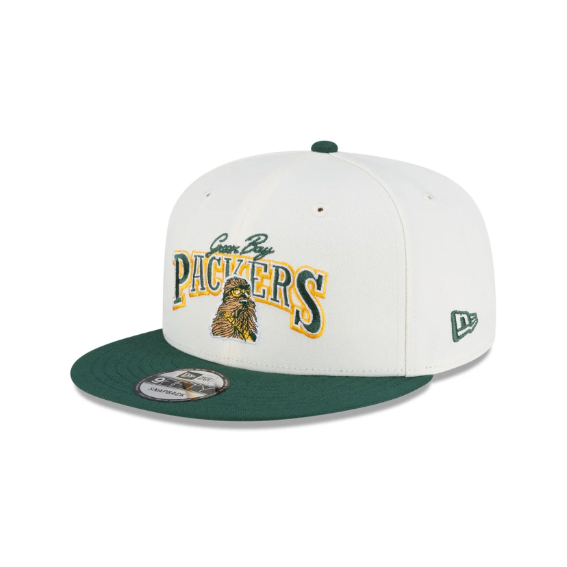 Green Bay Packers Chrome Team Color Disney 9Fifty Snapback