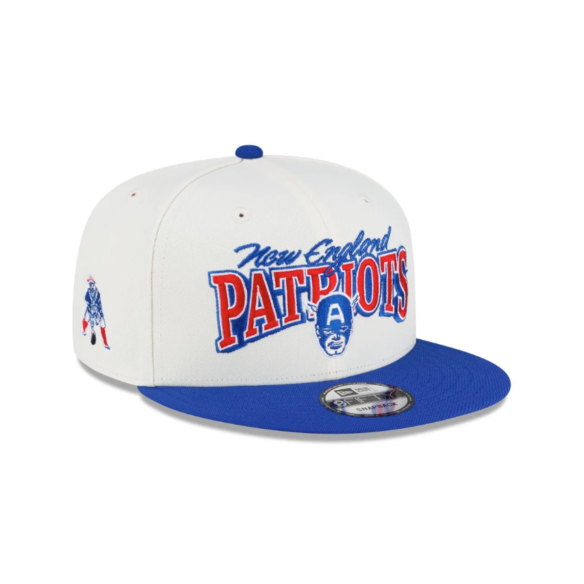 New England Patriots Chrome Team Color Disney 9Fifty Snapback