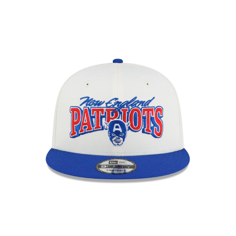 New England Patriots Chrome Team Color Disney 9Fifty Snapback