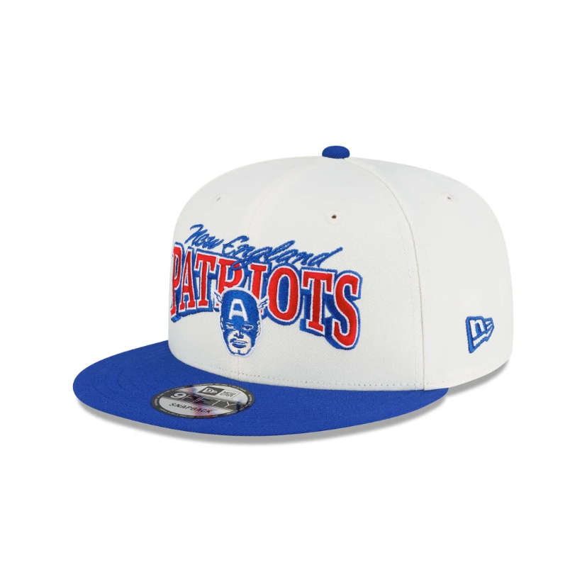 New England Patriots Chrome Team Color Disney 9Fifty Snapback