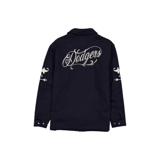 New Era Los Angeles Dodgers Western Script Coaches Jacket