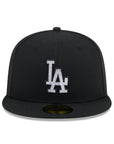 Los Angeles Dodgers Rhinestone Badge Black 59Fifty Fitted