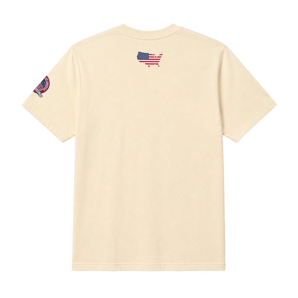 USA 250th Anniversary Graphic Tee – Cream