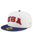 USA Chrome Navy 250th Anniversary SP 59Fifty Fitted