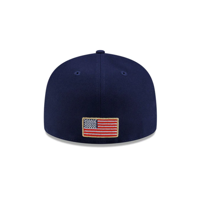 USA Script Navy 250th Anniversary SP 59Fifty Fitted