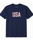 USA Soccer Ball Graphic Tee – Navy