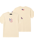 USA 250th Anniversary Graphic Tee – Cream